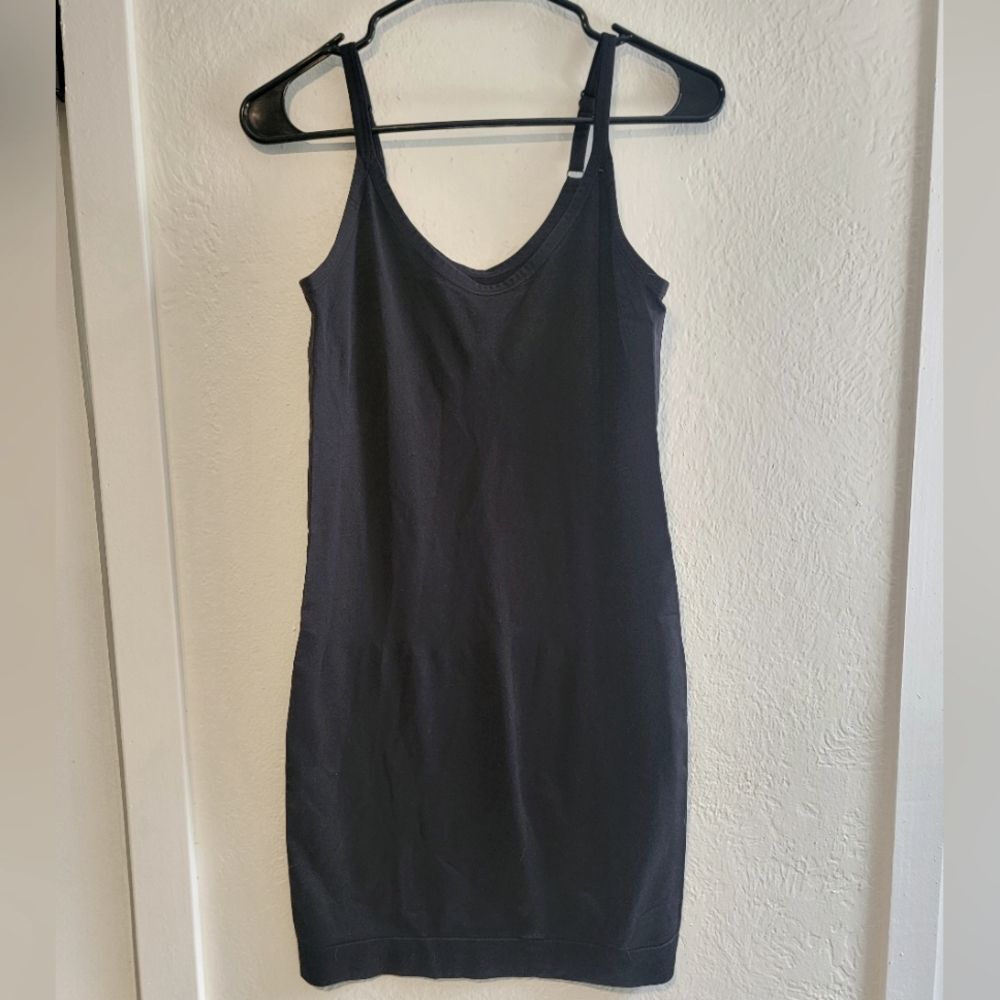 Torrid 350 Seamless Smoothing Slip Dress Black 1x